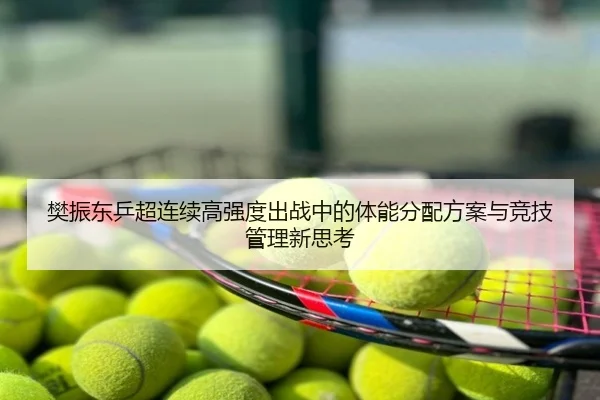 樊振东乒超连续高强度出战中的体能分配方案与竞技管理新思考
